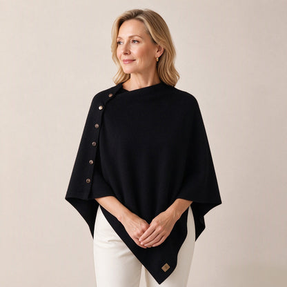 🥻 Enkel och elegant, mjuk stickad damsjal