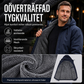 😎 Vindtäckt herrjacka med plyschfoder och huva