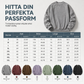 💦 Tröja, långärmad rundhalsad sweater i manchester för män