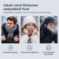🌹 Varm stickad vintermössa för damer, med ansiktsskydd och halsvärmare