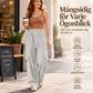 👖 Avslappnade retro-jeansbyxor i corduroy