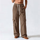 👖 Avslappnade retro-jeansbyxor i corduroy