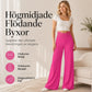 👖 Högmidjade, vidbyxade fritidsbyxor för damer