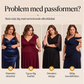 💋 Elegant långklänning för damer med V-ringning och spetsapplikationer