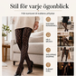 🦵 Retro Leopardstrumpbyxor för Kvinnor – 15D Ultratunna, Andningsbara & Elastiska【✨ 2-pack】