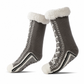 🦵 Extra tjocka, fluffiga golvsockor för damer