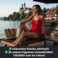 Vynikněte v barevných blocích a puntících – dámské dvoudílné plavky s puntíky. Na dobírku! 👙