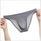 Bezešvé ultratenké průhledné sexy kalhotky Ice Silk