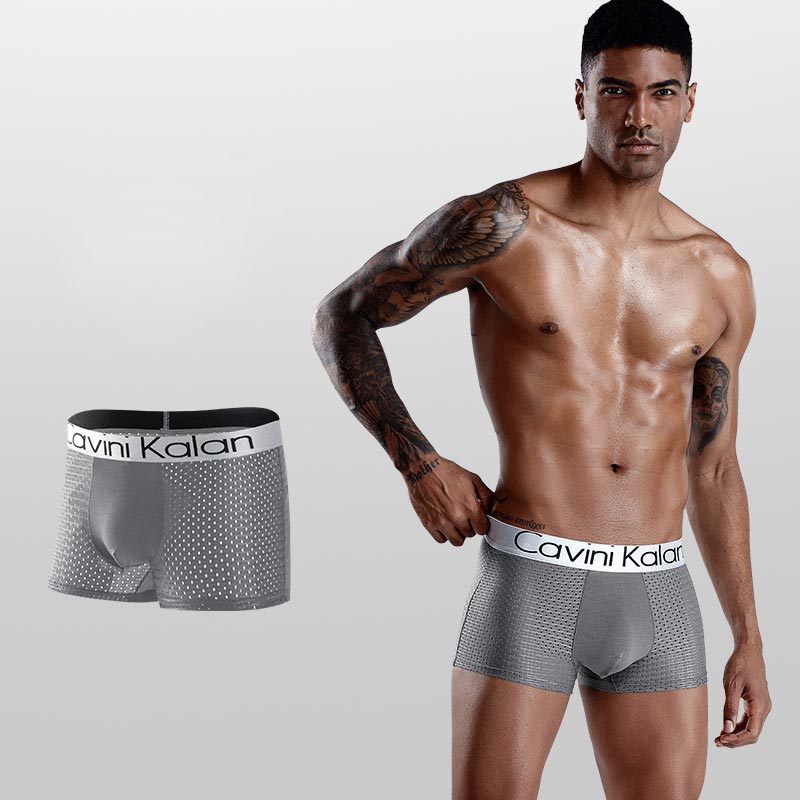 Pánské ultraprodyšné slipy Mesh Ice Silk Briefs